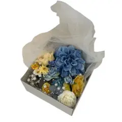 ヘアアクセサリーセット 髪飾り　造花 ウェディング 和装 ギフトボックス入り