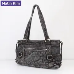 Matin Kim ショルダーバッグ デニム