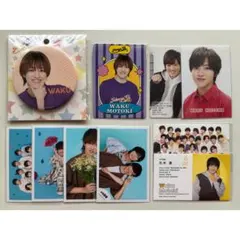 少年忍者 元木湧 缶バッジ プロカ ミニフォト等まとめ売り