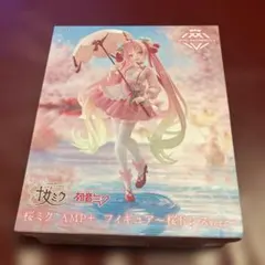 桜ミク AMP+ フィギュア 桜ドレスver.
