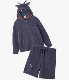 【M〜L】 ジェラートピケ ドラクエ パウダードラキーパーカー & ハーフパンツ