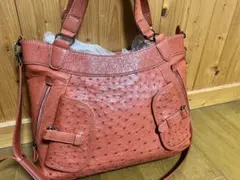 オーストリッチショルダーバック