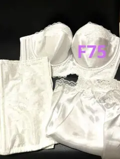 バラ売り可 ウェディング ブライダルインナー クリーニング済 3点セット F75