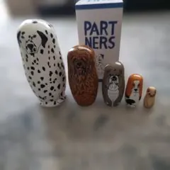 PART NERS MIDORI KOMATSU 犬のマトリョーシカ 未使用