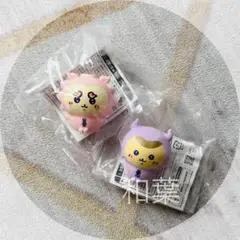 ちいかわ てんしとあくま くりまんじゅう シーサー ソフビフィギュア セット