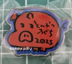 万博　EXPO2025　とんかつ　乃ぐち　ピンバッジ　とんかつパビリオン　赤い豚
