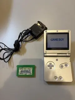 ゲームボーイアドバンスSP シルバー 本体＋ポケットモンスターリーフグリーン