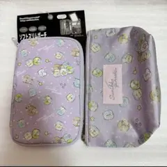 すみっコぐらし マルチケース ポーチ 未使用 パープル 紫