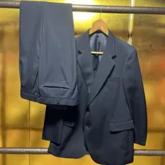 メンズ　スーツ　ビジネス　フォーマル　冠婚葬祭　礼服　ブラック　BE4