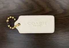 COACH キーホルダー チャーム ホワイト