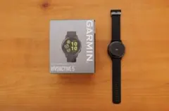 GARMIN VIVOACTIVE 5 ブラック 本体 元箱付き