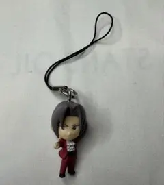 逆転裁判　御剣怜侍ミニフィギュアストラップ