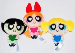 ■パワーパフガールズ マスコット ハート 全3種セット