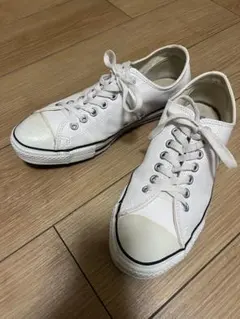 新品】コンバース オールスター トルナットレザー ホワイト 27.0cm 