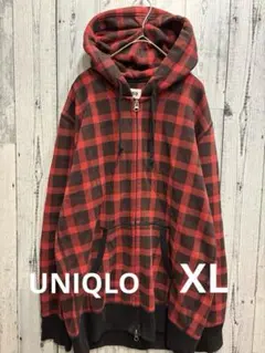 ♡ 00s OLD UNIQLO ユニクロ　ジップアップ Y2K チェック