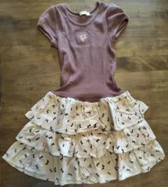 KP 半袖ワンピース フリル 130cm 夏服のサムネイル
