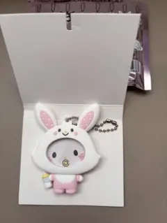 サンリオキャラクターズ フォトバッジ付きマスコット ウィッシュミーメル