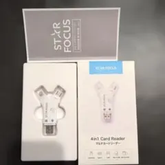 STAR FOCUS 4in1 スマホ SDカードリーダー 未使用品