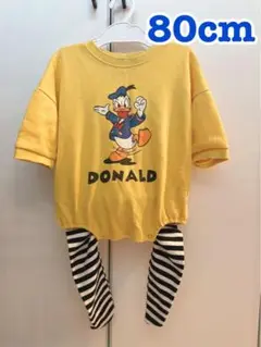 ドナルド　ロンパース　タイツ　セット
