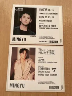 値下げ SEVENTEEN MINGYU 缶ラベル