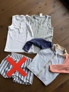 アプレレクール ラッシュガード　H&Mタンクトップ 2枚セット　90cm