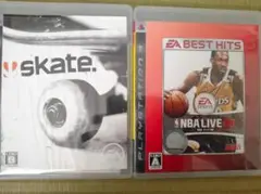 PS3　スケート　NBAライブ08　動作確認済み