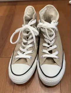 CONVERSE ALL STAR ★ ハイカット スニーカー ベージュのサムネイル