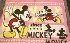 ディズニー　ミッキー　ひざかけ　ブランケット
