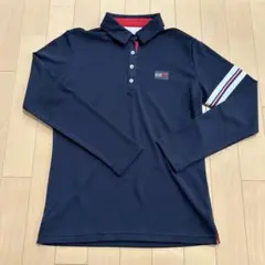 【TOMMY HILFIGER】ゴルフウェア　レディース 長袖ポロシャツ