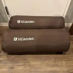 Hilander スエードインフレーターマット2 (ダブル) 2セット4人のサムネイル