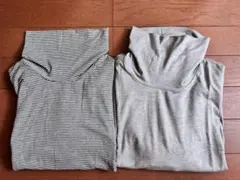 UNIQLO ヒートテック タートルネック Lサイズ 2枚セット売り