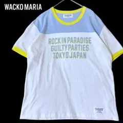 【美品】希少モデル★ワコマリアWACKO MARIA★リンガーT 半袖Tシャツのサムネイル