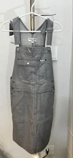 Americana グレー /デニム サロペットのサムネイル