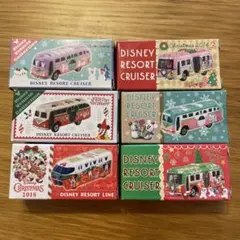 ディズニーリゾート　トミカ　クリスマス　6個まとめ売り