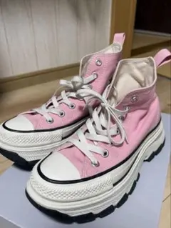 CONVERSE ALL STAR ピンク 厚底 ハイカット