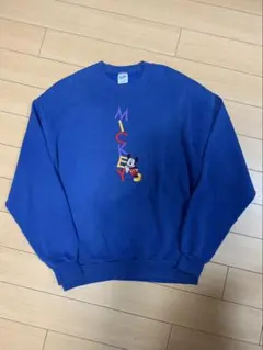 80's USA製 Velva Sheen ミッキーマウス スウェットトレーナー
