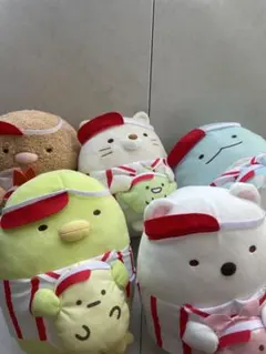 すみっコぐらし　ラウンドワン　おおきなころっと ぬいぐるみBIG 5種コンプ