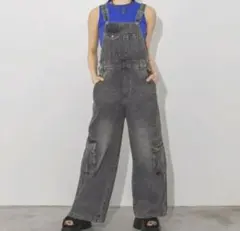 PAGEBOY デニムオーバーオール