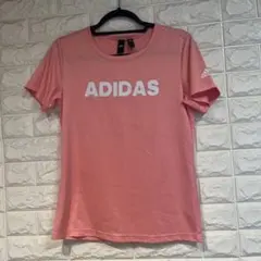 adidas ピンク Tシャツ Fサイズ