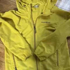 mont-bell フード付きジャケット 130サイズ イエロー