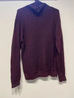 タートルネック ニット