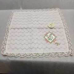 PIERRE BALMAIN 刺繍タオルハンカチ 40cm