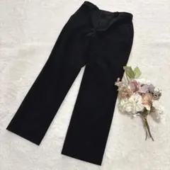 【ユニクロ】UNIQLO スマートアンクルパンツ スラックス ブラック M