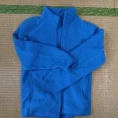 青いフリースジャケット Mサイズ