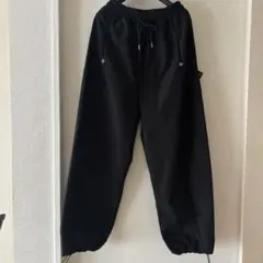 韓国購入 ドローストリングカーゴパンツ ワイドパンツ Y2K