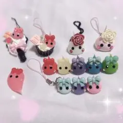 ほっぺちゃん　ストラップ　キーホルダーセット y2k
