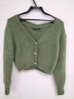 【お買い得品】SHEIN シーン　オリーブグリーン カーディガン　ニット