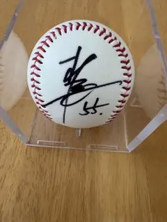 オリックス 球団公式 金子千尋 直筆サイン ボール 練習球 ケース付き