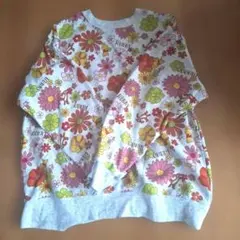◉プーさん花柄プリント ◉スウェット 3L