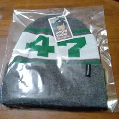 JAPOW SNOW ニット帽 白馬47　ビーニー